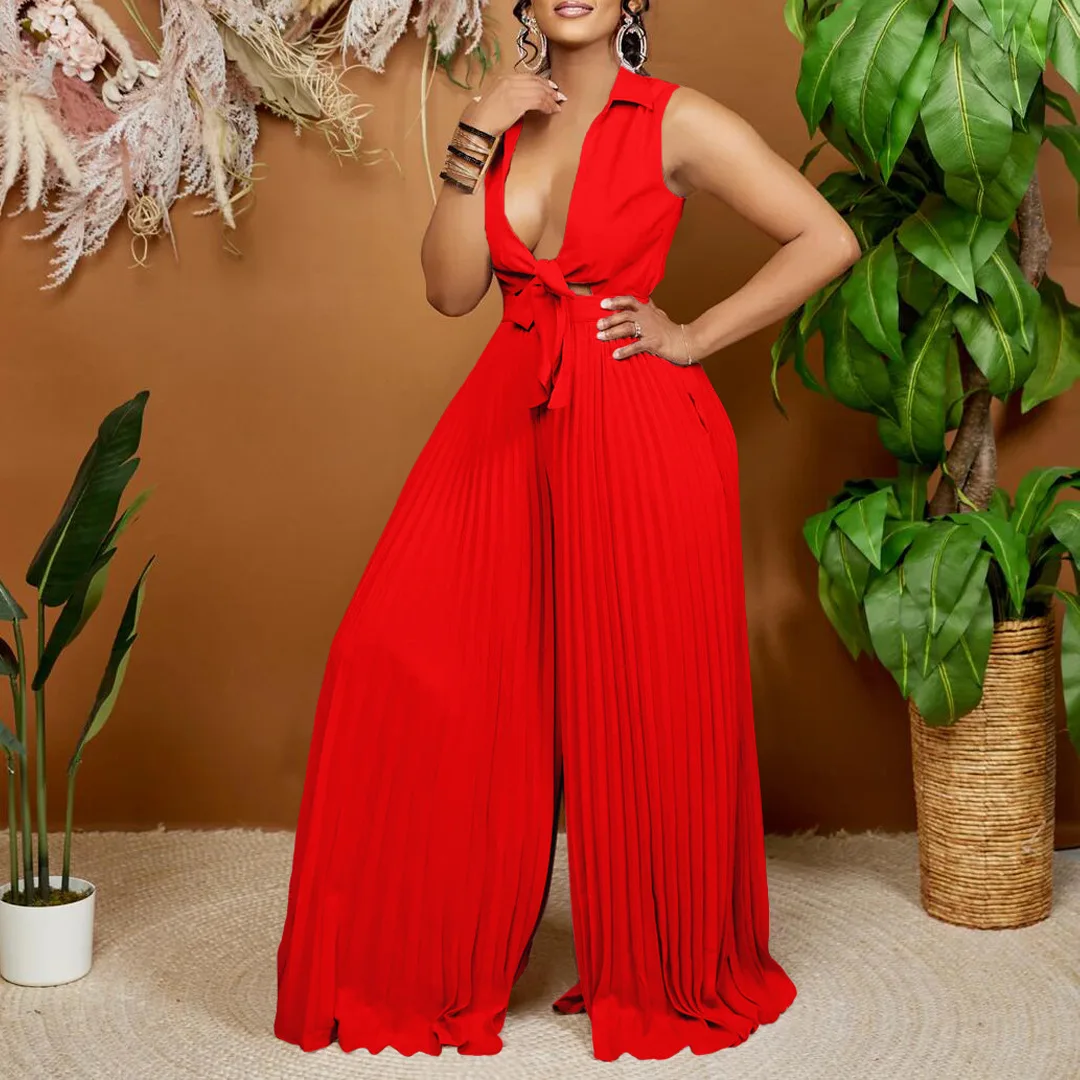 

plus Size rican Women's Street Sle Jumpsuits Long Pants High Waist Loose Fit Summer Faion plus Size Clothing