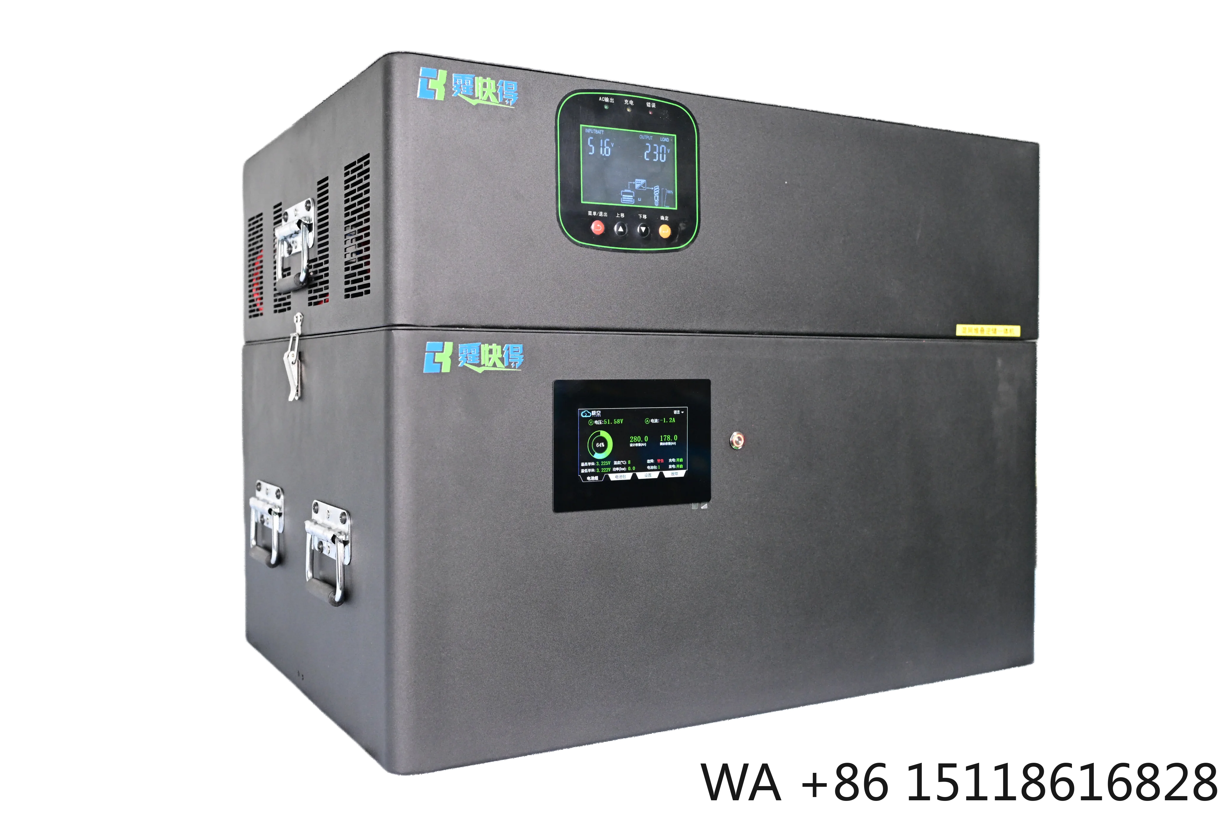 51.2V 48V LiFePO4 All-in-one Battery and Inverter 12 KW, 15 kWh / 6.2 KW, 15 kWh Home Energy Storage System