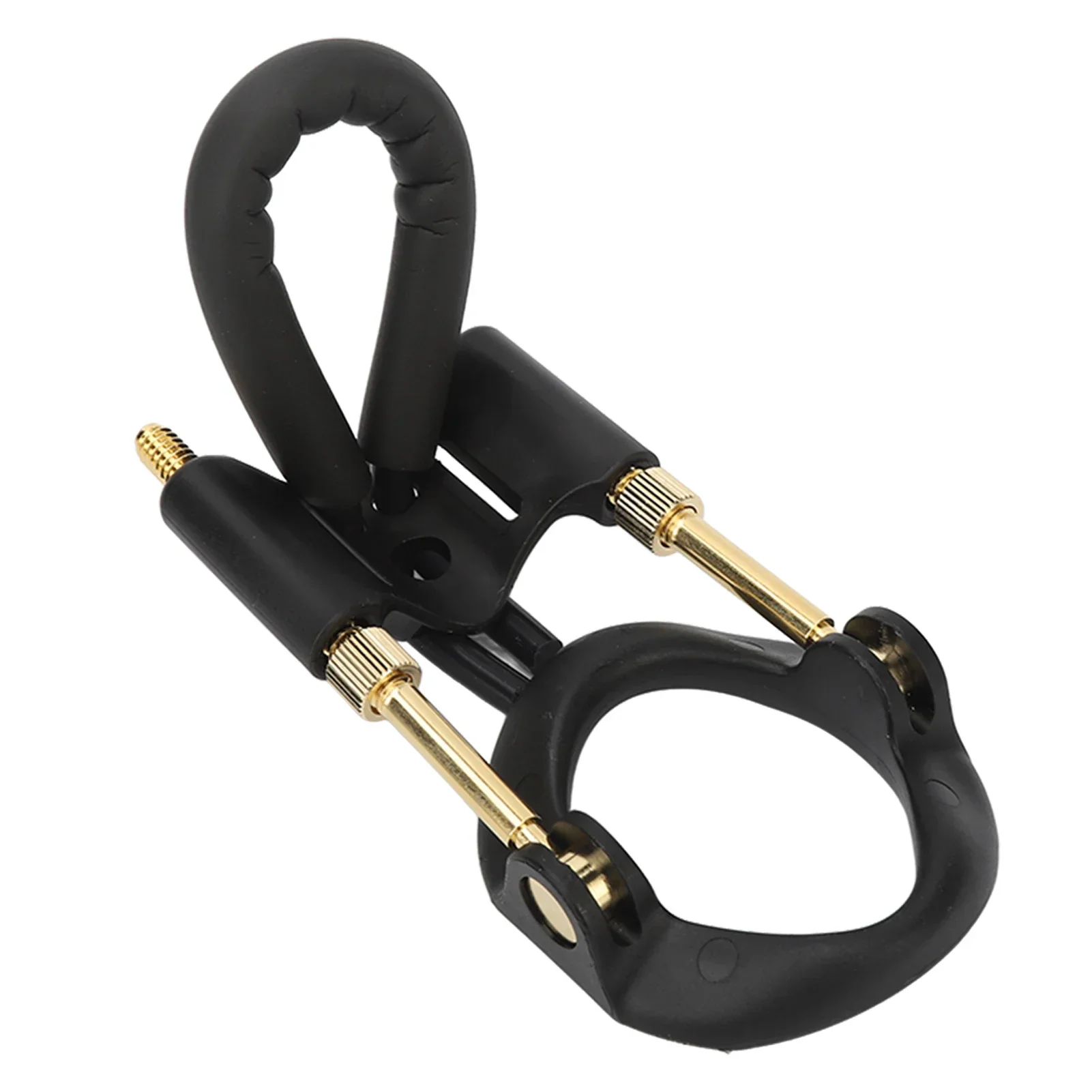 NEW Massage Male Bracket Kit Stretching Effective Adjustable Men Support Stretcher Black Gold