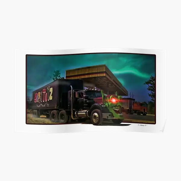 Maximum Overdrive  Poster Decoration Picture Decor Art Modern Mural Wall Funny Painting Vintage Home Print Room No Frame