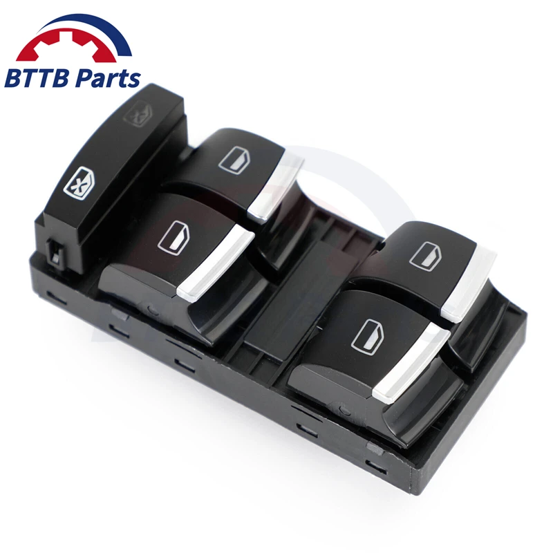 10pins  Power Window Control Switch 4F0959851H For Audi A3 8P 2004 - 2011 A6 S6 RS6 C6 Avant 2005 - 2011 Q7 2006 - 2011