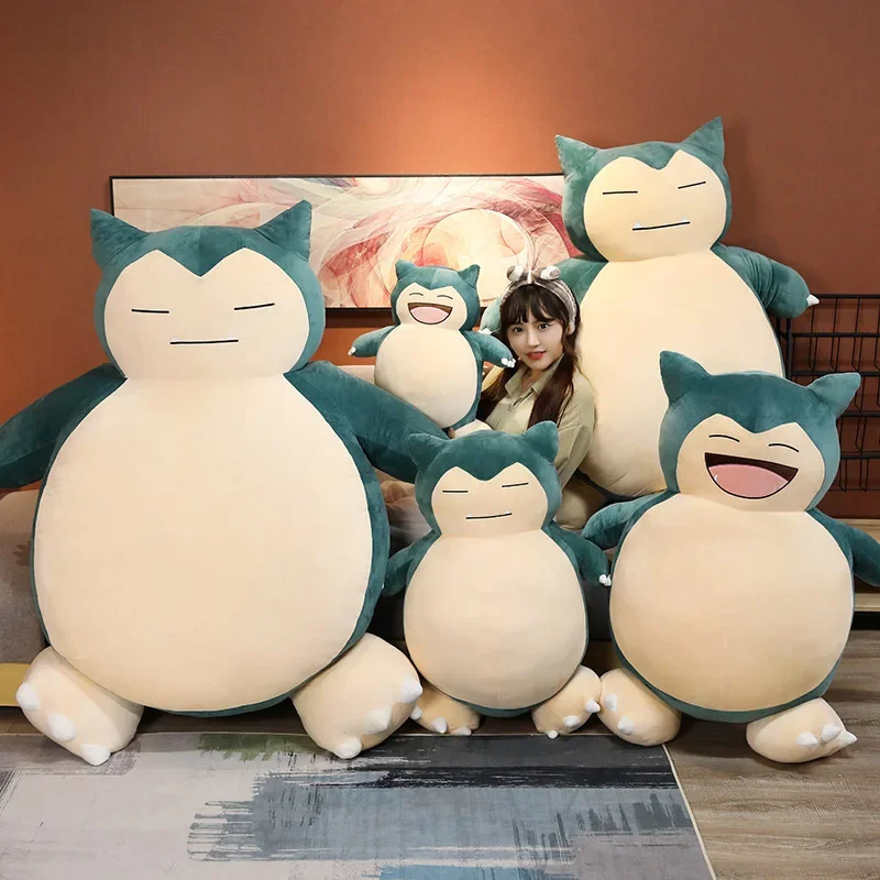 30cm Pokemon Series Pet Sprite Snorlax Plush Doll Kawaii Sleeping Snorlax Pillow Christmas Gift For Boys And Girls