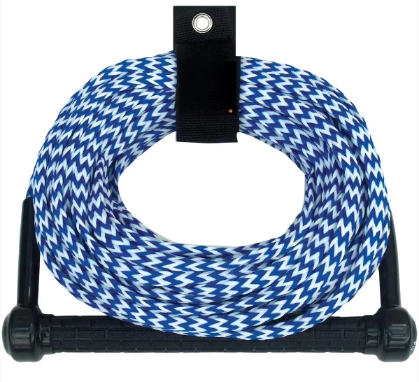 

Robust Tow Rope for Water Skiing and Floating Tube Activities with Handle Designed for Stability and Smooth Release in Motion