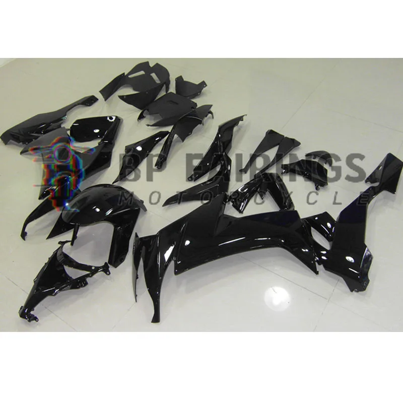 For Kawasaki Ninja ZX10R 08 09 10  fairing kit free custom fairings 2008 2009 2010 ZX-10R Bodywork set Black