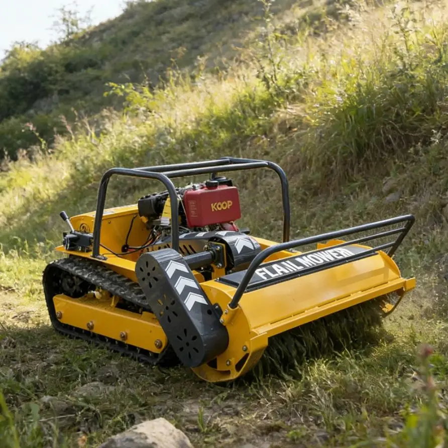 Customized robotic lawnmower Robot All Terrain Adapt For Countryside Lawn Slope Cutting Machinery robot lawn mower