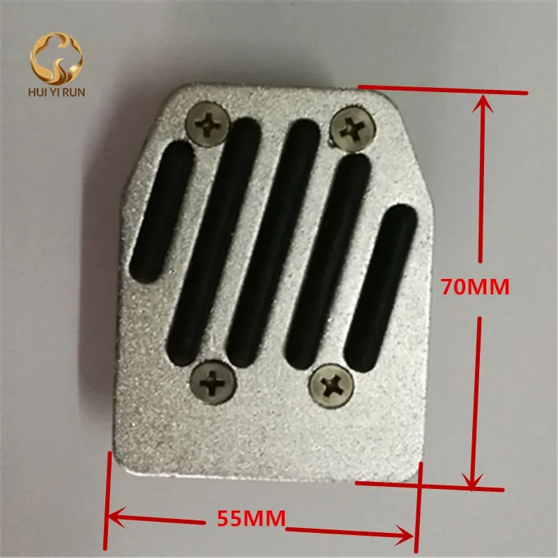 Motorcycle brake pedal cover refires refit accessories slip-resistant aluminum alloy footrest cap for yamaha suzuki