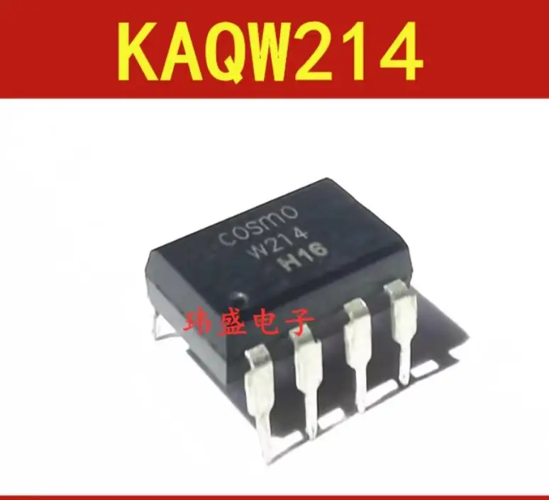 

8PCS New original KAQW214 KAQW214A W214 SOP8 DIP-8 Electronic Component