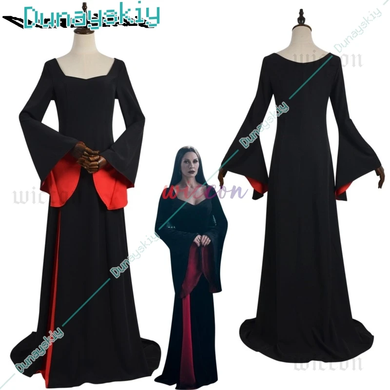 morticia-cosplay-costume-robe-noire-perruque-ensemble-femmes-robe-gothique-maxi-jupe-adulte-vintage-halloween-mascarade-fete