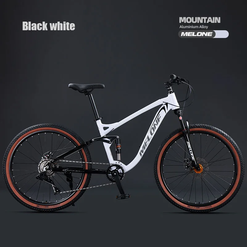 Cross Country Mountain Bicycle, Soft Tail Frame, Racing Bike, MTB, Off-Road Bicycle, 24 \