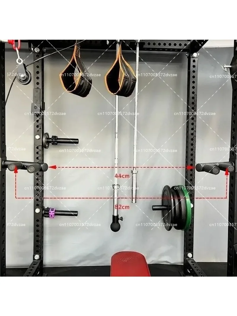 Split Parallel Bar Arm Flexure Gantry Squat Frame Accessories Biceps Home Gym Equipment