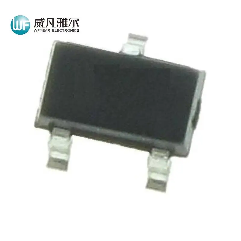 New Original BC847B SOT-23 45V 100mA NPN Bipolar Transistors Electronics Components