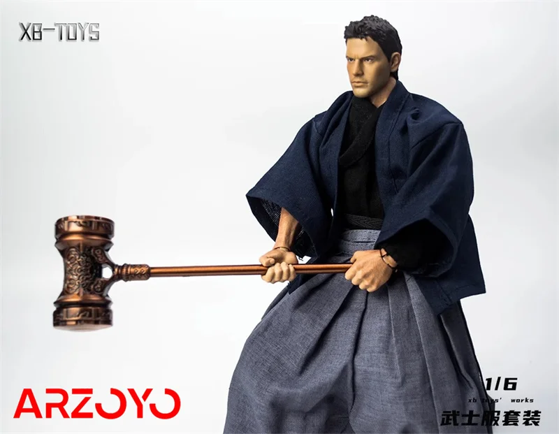 1/6スケール 男性コスプレ 武士服 アクションフィギュア
