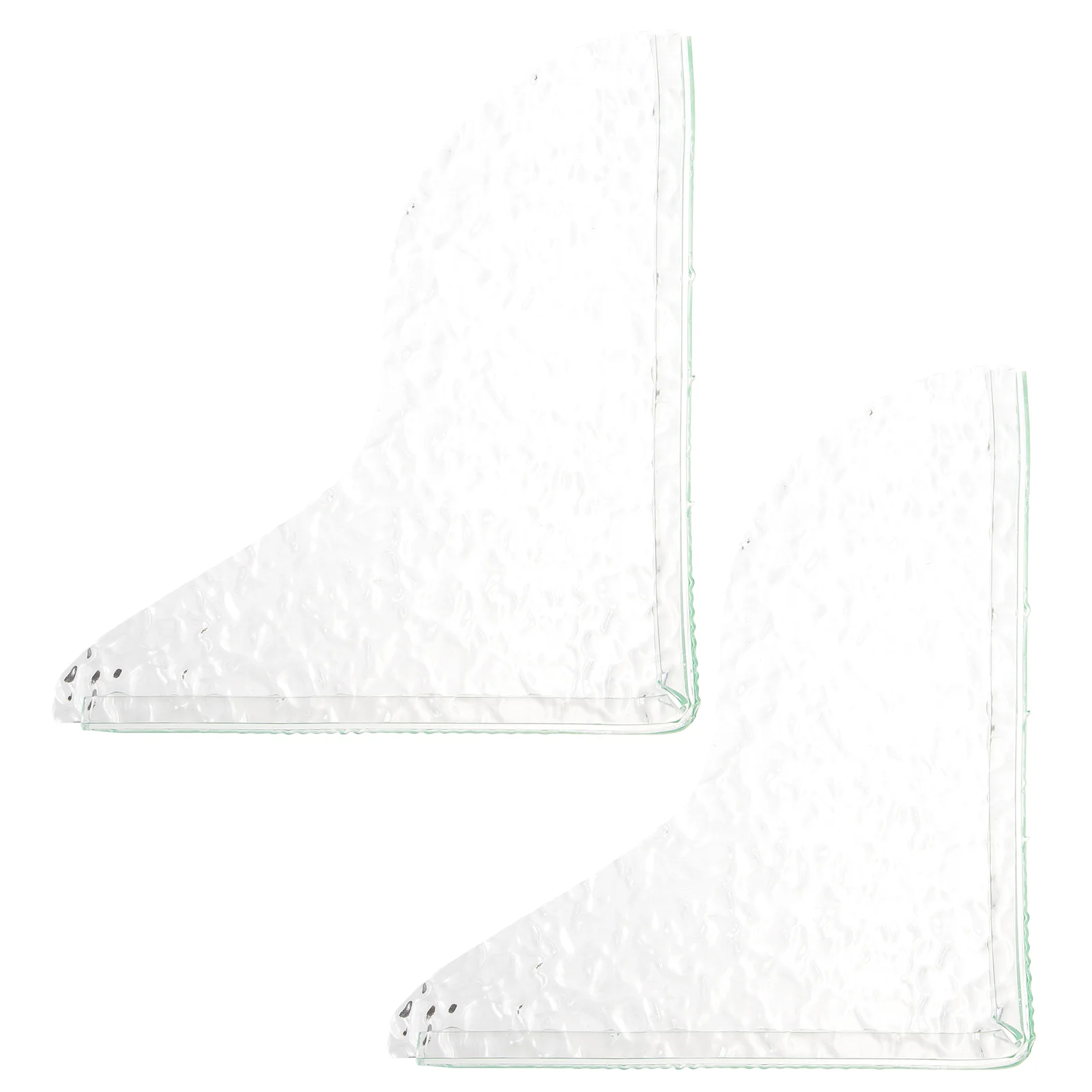 

2 Pcs Bath Shower Splash Guard Sink Set Water Barrier for Bathroom Floor Threshold Dam Blocker Take Tub