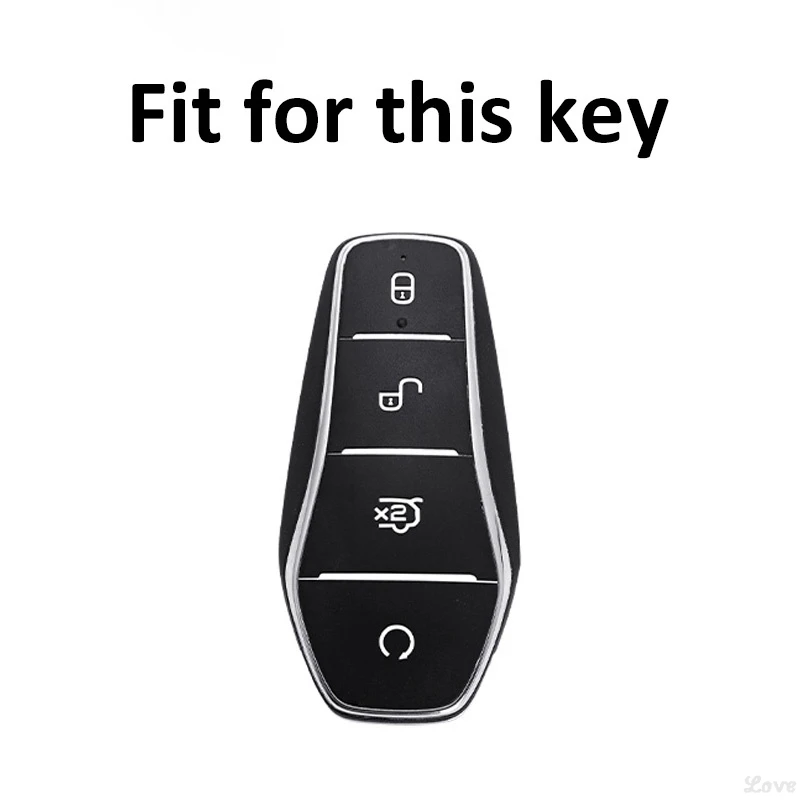 Car Key Fob Cover For BYD Song Pro Yuan Plus Seal U Sealion 6 7 Atto 3 Dolphin Mini Surf Seagull Case Keychain Auto Accessories