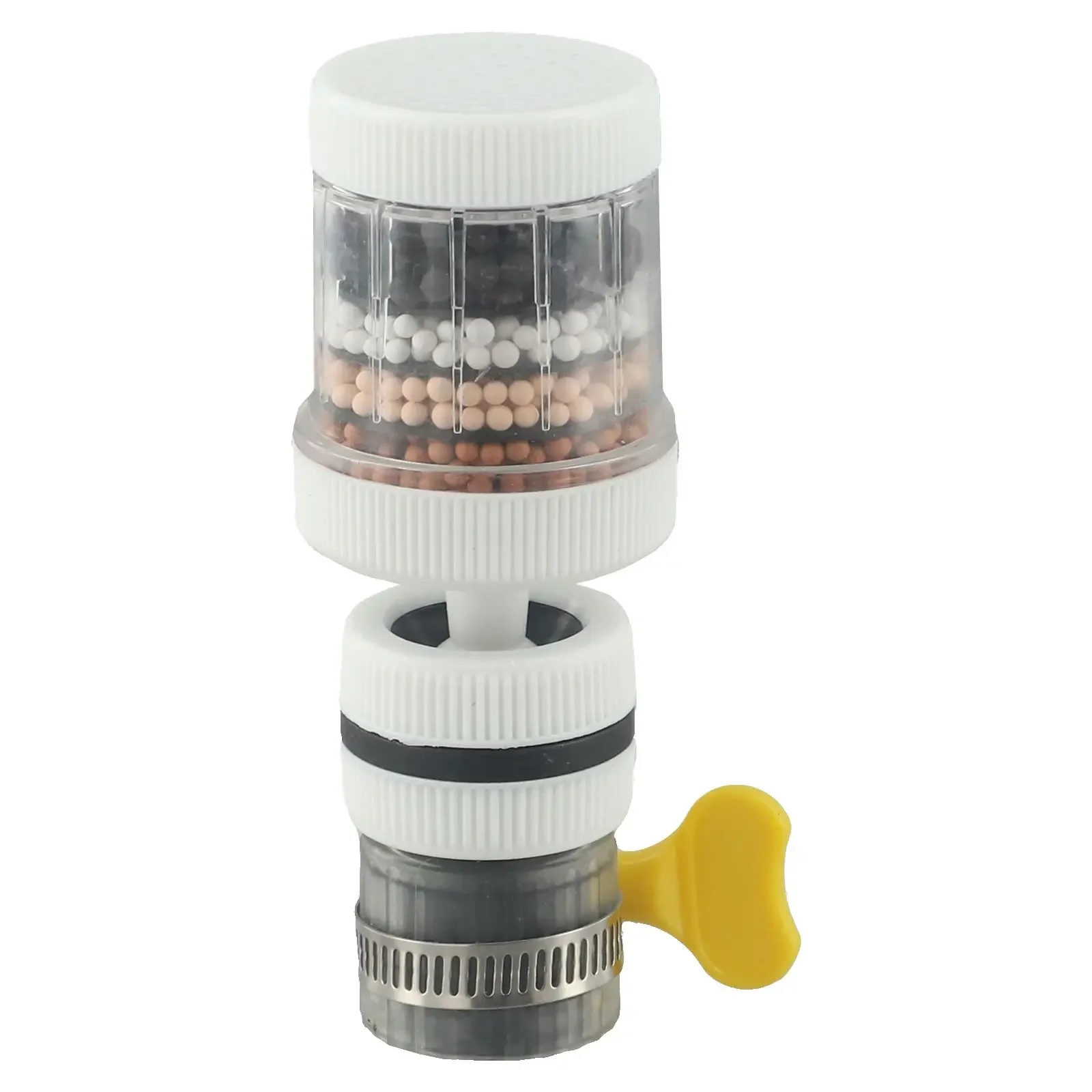 Kitchen Water Saving Bubbler Splash Guard Faucet 360-degree Rotation Anti-Splash Design Easy Installation High-Quality Materials