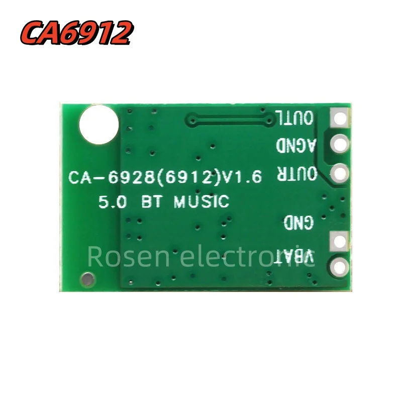 CA-6912 Original 12VDC Bluetooth Audio Module 12V 5.0 BT Module Wireless Music Player Speaker Receiver Modified Power Amplifiers