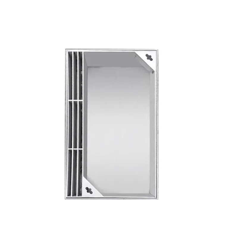 

Rainwater mouth bilateral drainage grille cover Linear inspection well