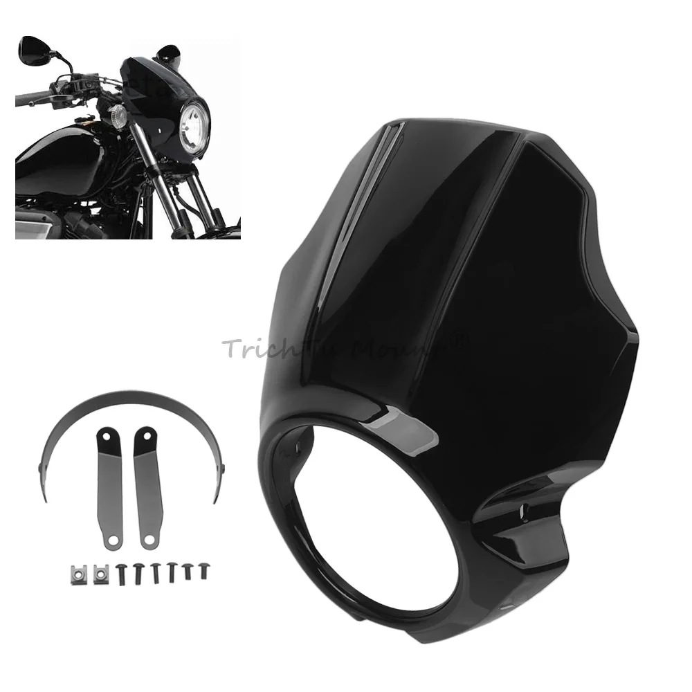 

Motorcycle Headlight Fairing Windshiled Cover For Yamaha XVS 950 SPEC BOLT 950 2014-2020 Honda Rebel CMX 300 500 1100 2020-2021
