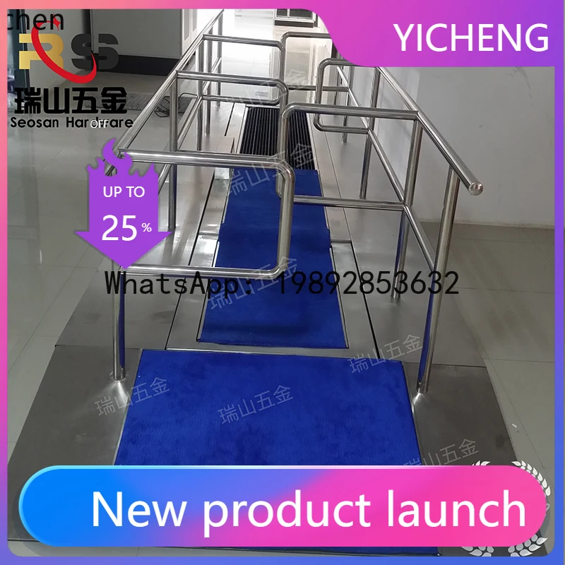 cleaning machine factory dust-free workshop automatic intelligent electric roller belt cleaning shoe disinfection machine