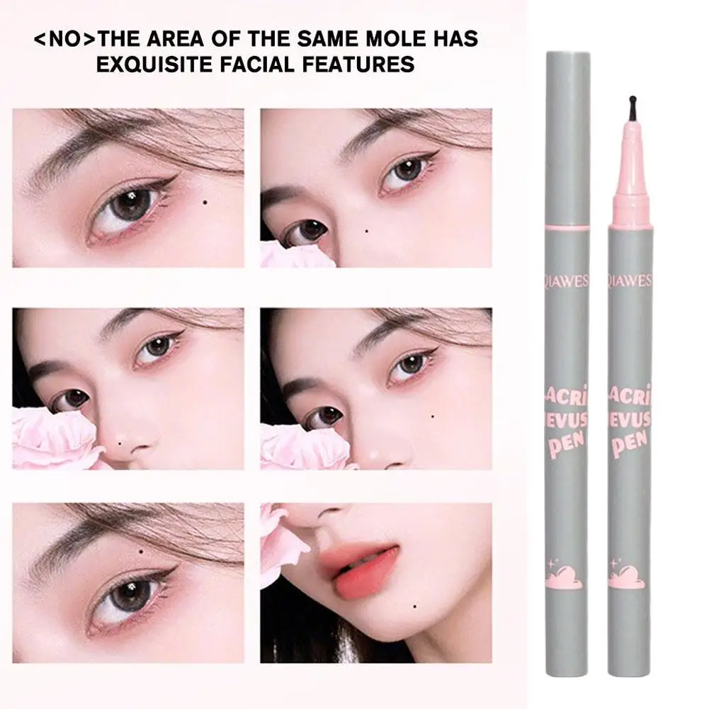 Waterproof Sweatproof Newbie-Friendly Eyeliner Pen Smudge-Proof Long-Lasting Natural Looking Tear Dots Beauty Tool for Beginners
