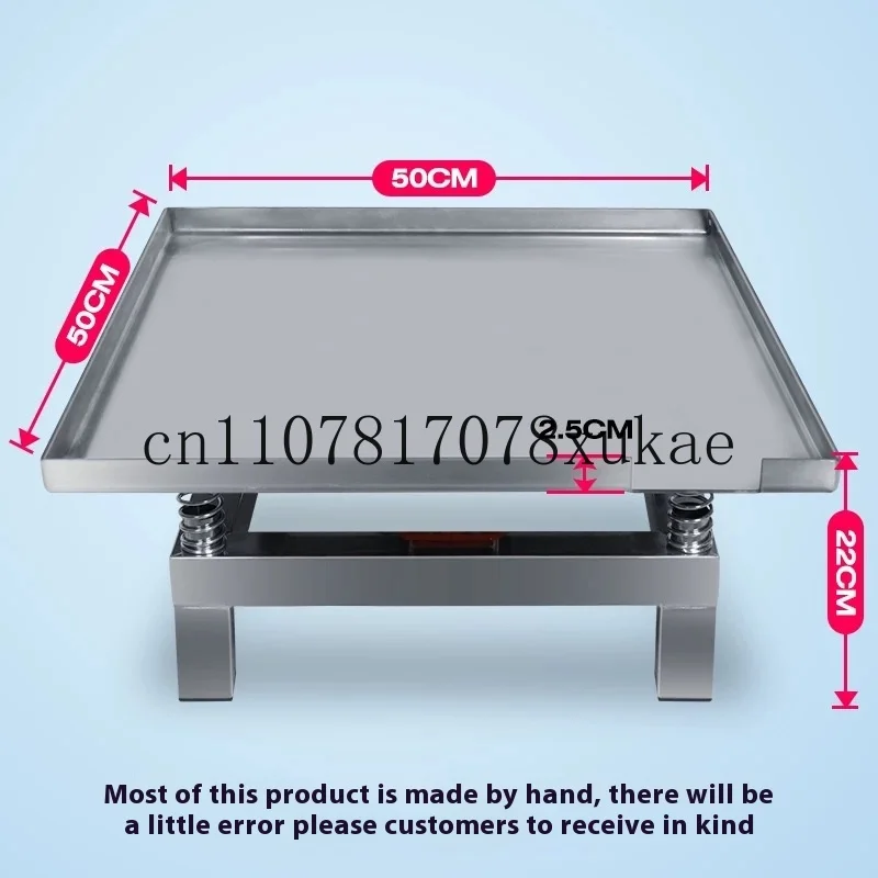 35x35CM 50x50CM Small Concrete Vibration Table Vibration Test Bench Test Block Vibration Platform Test Stainless Steel