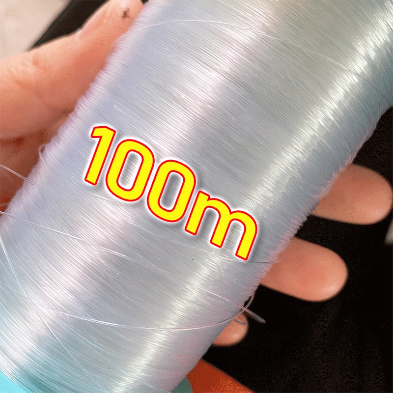 100m Strong Elastic Crystal Beading Thread Cord Stretchy Thread Jewelry Cord DIY Fishing Lines Making Jewelry Bracelet String