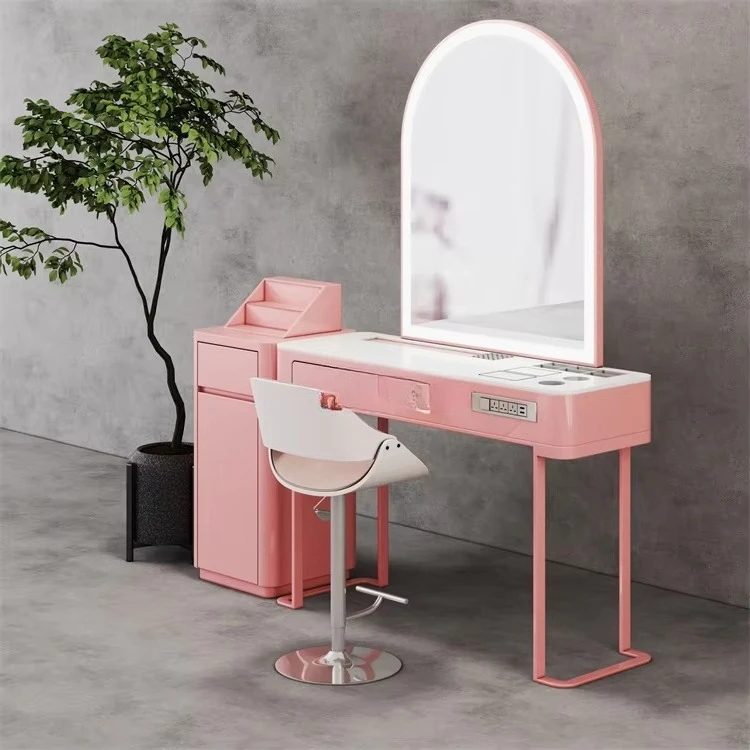 * Luxury Large Makeup Vanity Dressing Table Set with Mirror Dresser Desk From China Supplier