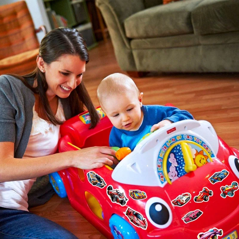 50 قطعة ملصقات كرتونية رائعة لسباقات JDM للأمتعة وحافظات الهواتف والكمبيوتر المحمول والدفاتر هدية للأطفال