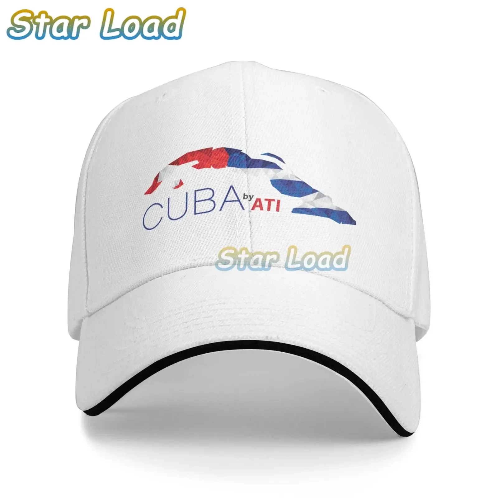 

New Arrival Trucker Hats Unisex Sandwich Cap for Women Men Cuba Flag Baseball Cap Adjustable Outdoor Streetwear Hat for Unisex