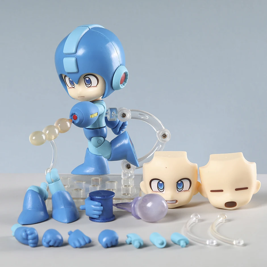 Megaman Rockman 556 figura de acción PVC modelo juguetes colección decoración de la habitación muñeca linda