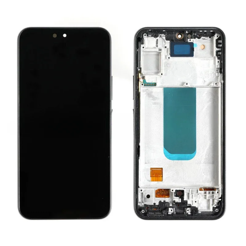 

OLED-дисплей для Samsung Galaxy A54 в сборе с черной рамкой, замена экрана