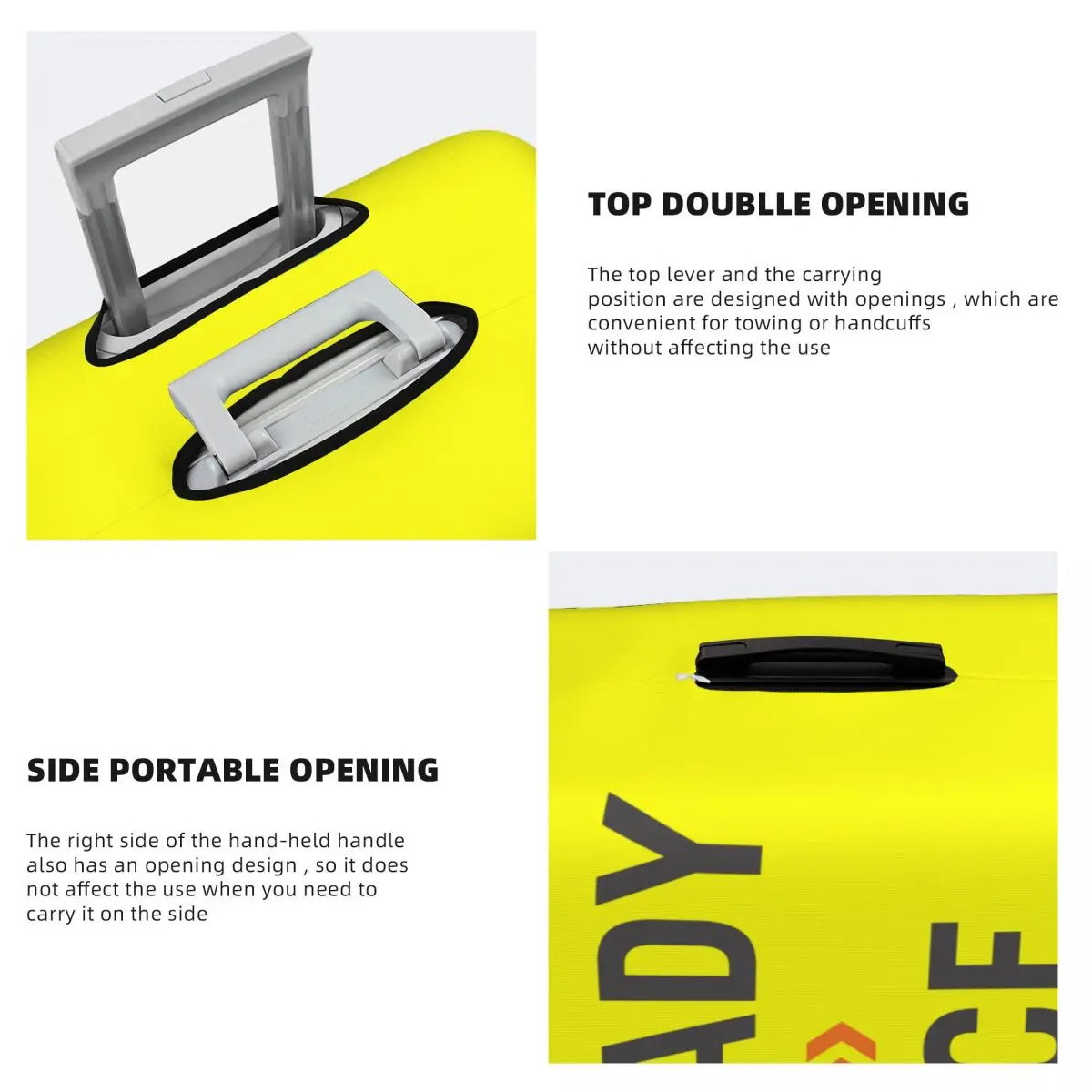 Custom Ready To Race Luggage Cover Fashion Motorcycle Rider Racing Sport Suitcase Protector Covers Suit For 18-32 inch