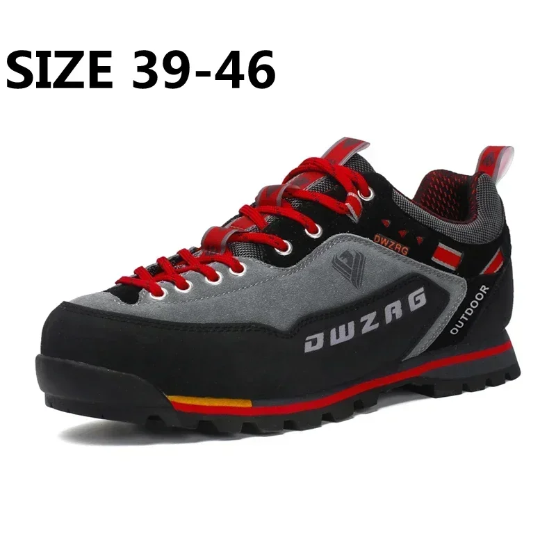 Men Sneakers Waterproof Hiking Shoes Mountain Climbing Shoes Outdoor Trekking Sport Shoes Men Hunting Trekking Zapatillas Male