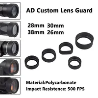AD Custom Lens Guard Tactical Weapon LED Lights Protector SF M300 M600 X300 X300V T01 T02 Red Dot SIght Scope 26MM 28MM 30MM