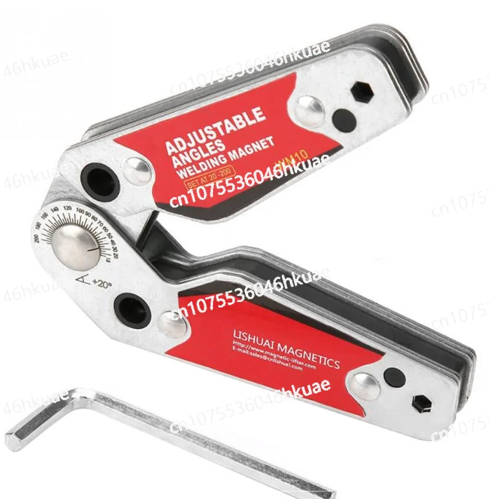 

WM10 Магнитный держатель Фиксатор Угловые сварочные магниты Регулируемые углы 20-200 градусов Магнитные зажимы Сварочный держатель