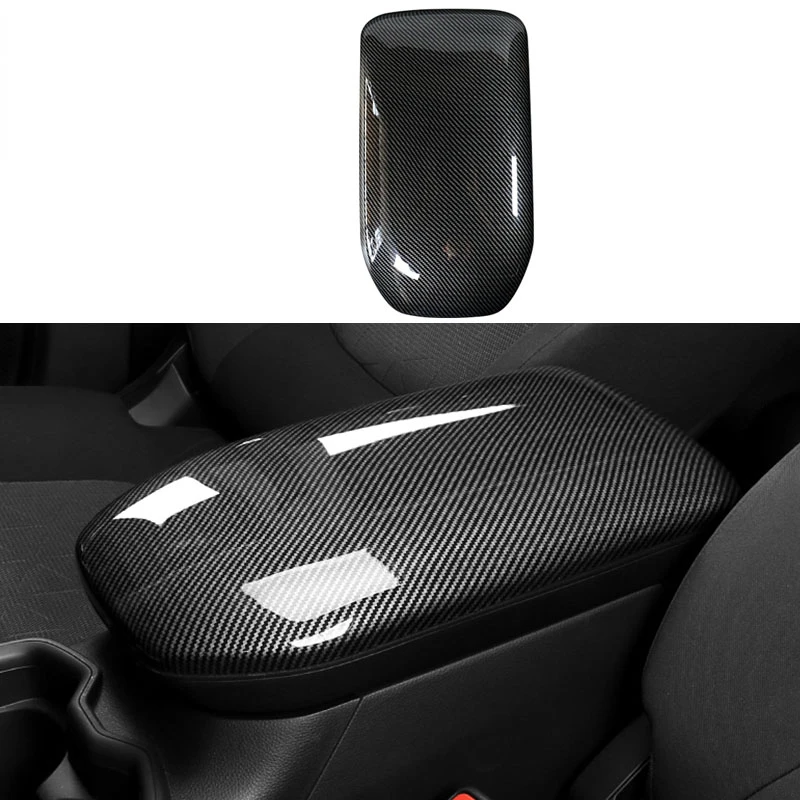 

Fit for Toyota RAV4 RAV-4 2019 2020 Modified Accessories Auto ABS Central Armrest Box Cover Special Interior Protective Cover