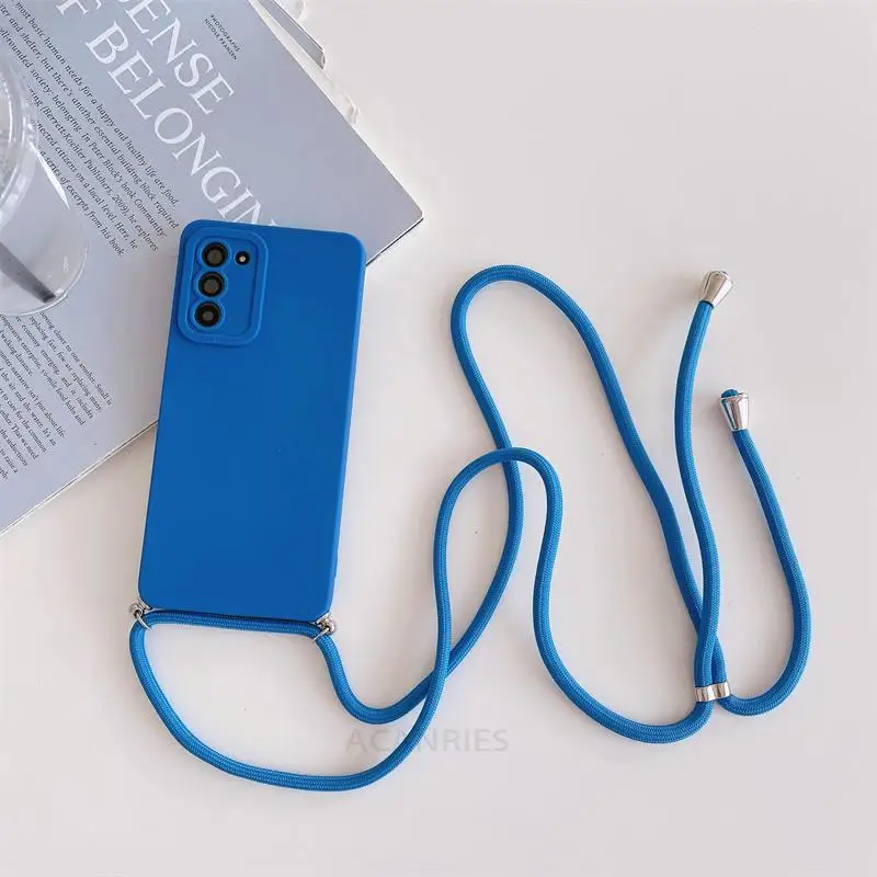 Crossbody Lanyard Silicone Case For Samsung Galaxy S22 S21 S20 Fe S23 Plus Ultra 5g S20fe Strap Cord Cover S 22 21 20 23 S21fe image 6