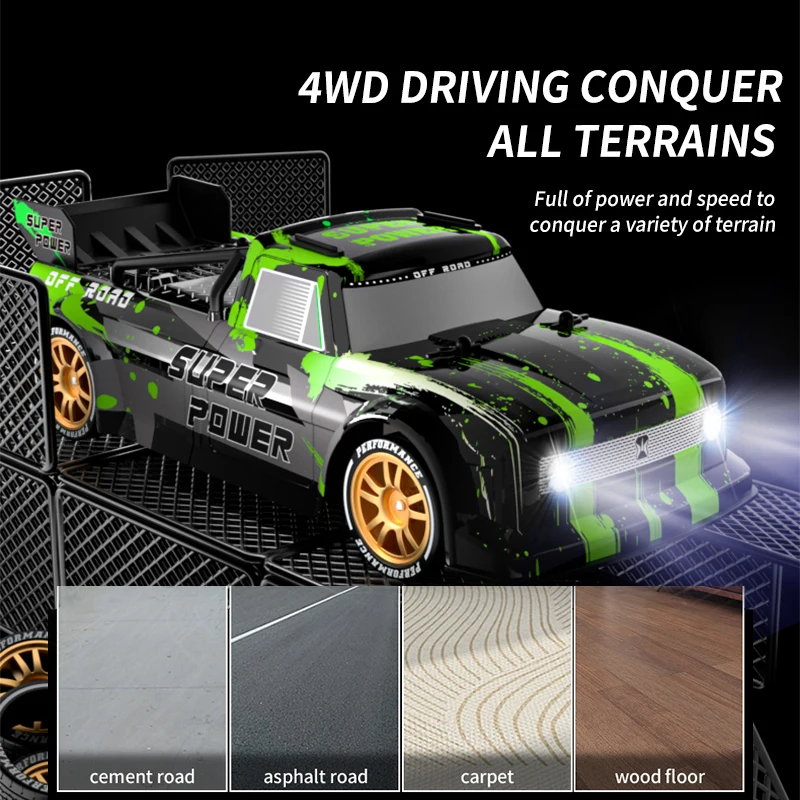 Jjrc q123 rc 2,4g auto netzteil 4wd mini offroad rallye auto simulation rc modell ausgabe junge kinder geburtstags geschenke