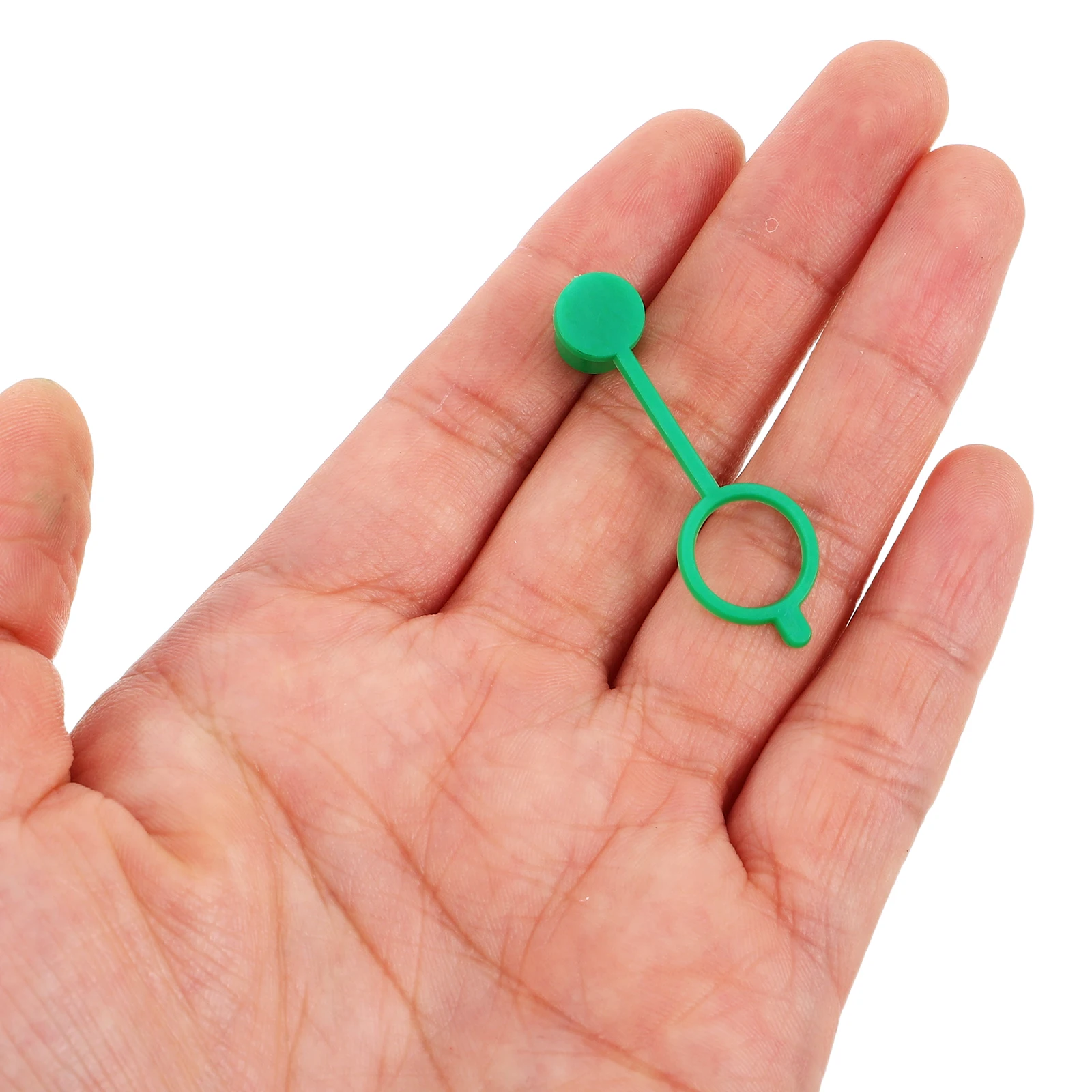

150 pcs Green Oil Fitting Dustproof Caps Plastic Grease Cover Set Protective Anti Slip Dust Cap For Fittings Engine Parts