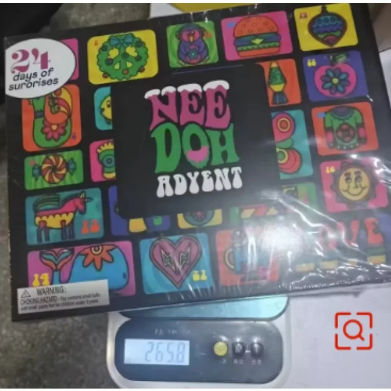 New Needoh Christmas Countdown Calendar, Treasure Hunt, New Year Surprise, Surprise Box Toys, Festivals and Holiday Gifts.