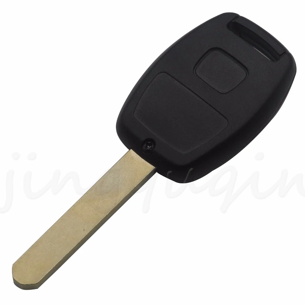 jingyuqin Replacement Remote Car Key 2/ 3 Buttons & 433MHz & ID46 Chip - FOB for Honda Cr-V Civic 2005 2006 2007