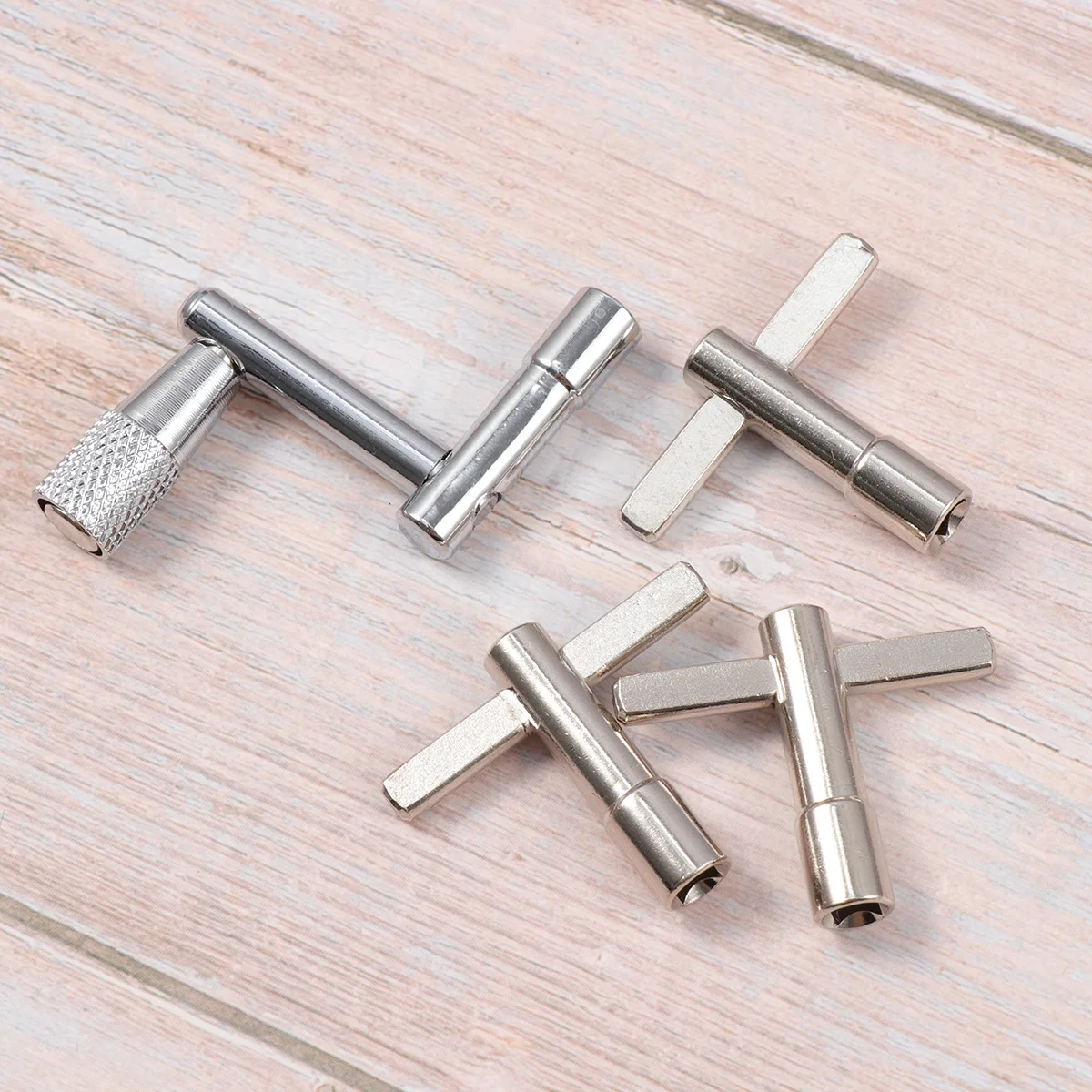 

4pcs Drum Tuning Loading Unloading Hand Drummer Continuous Motion Lightweight Durable Metal Accessories For Drum Heads