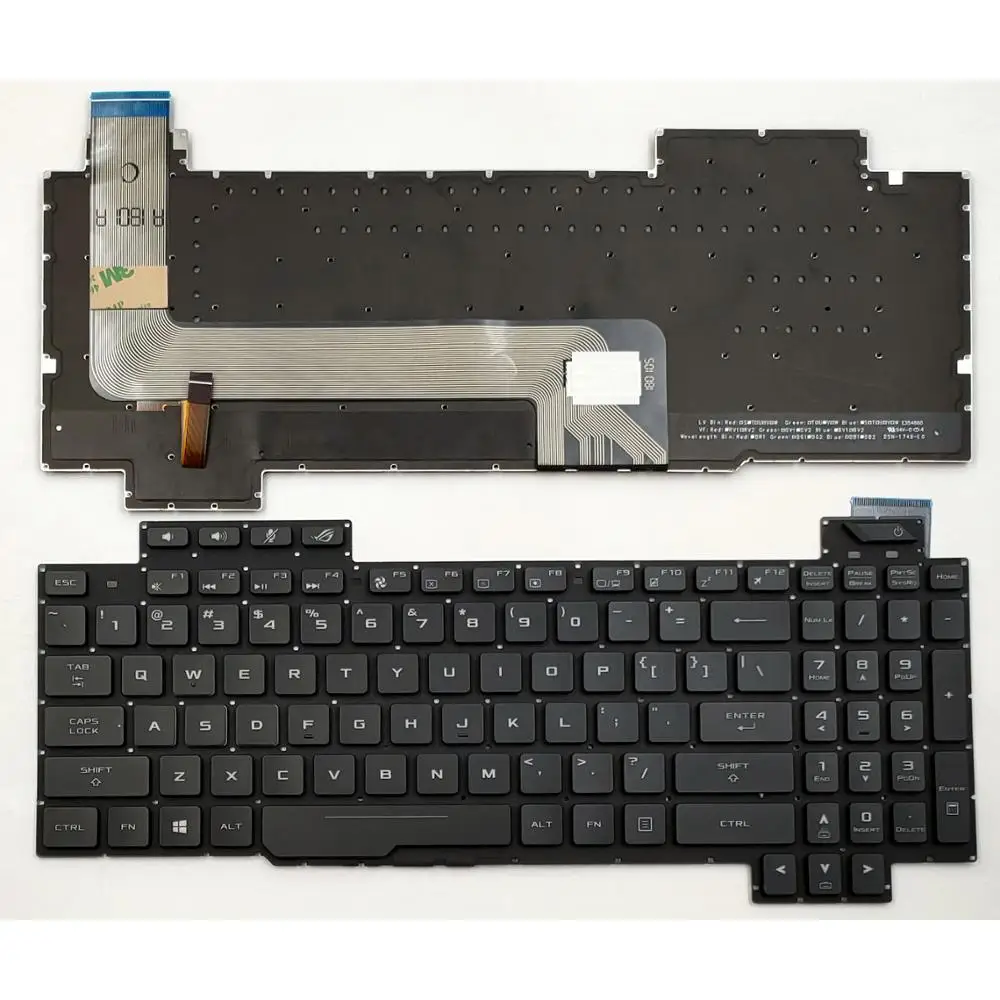 New Laptop Keyboard for Asus ROG Strix GL503 GL503V GL503VD GL503VD-DB71 GL503VD-DB74 GL503VM GL503VS Series US Backlit
