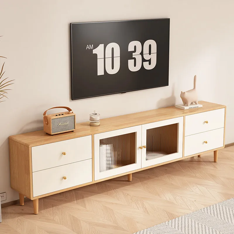 Wooden Living Room Tv Stand Cabinet Storage Luxury Modern Small Tv Stand Comfortable Nordic Mueble Tv Flotante Home Furniture