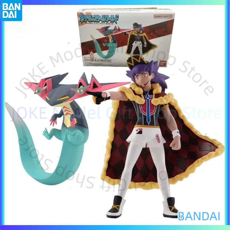 

In Stock BANDAI Original Pokemon SCALE WORLD Galar Region Dande Leon Dragapult Anime Figures Toys Gift Collectible Model