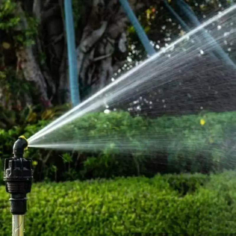 360° Rotating Garden Irrigation Nozzle Durable Adjustable 1/2 Inch Large-Area Coverage Lawn Yard Watering Irrigation Sprinklers