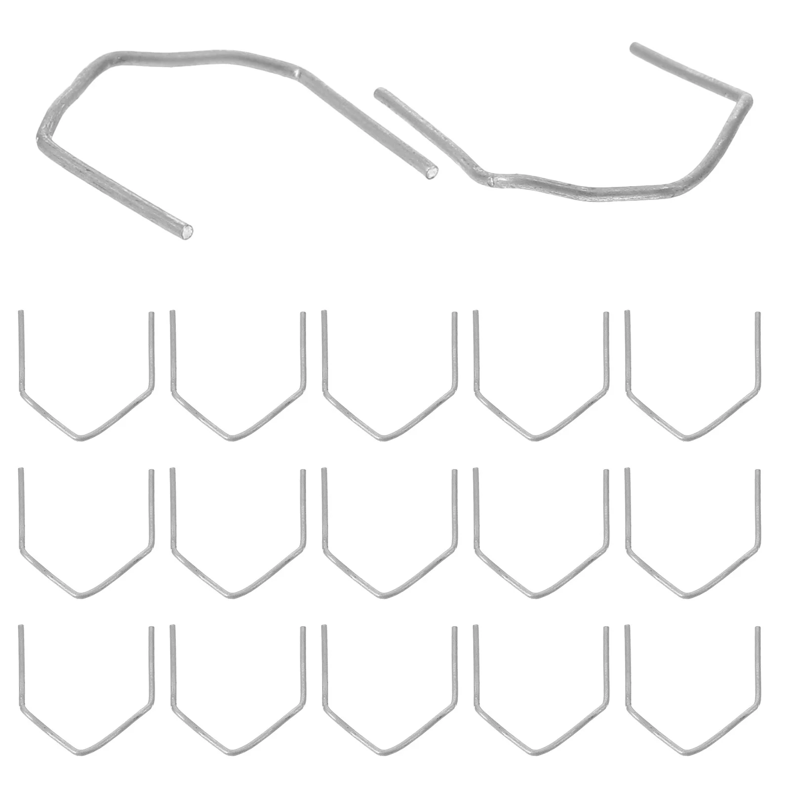 

500Pcs Car Bumper Repair Staples Welding Hot Stapler Kit Reliable Bonding Welding Wire for Vehicle Maintenance DIY Friendly