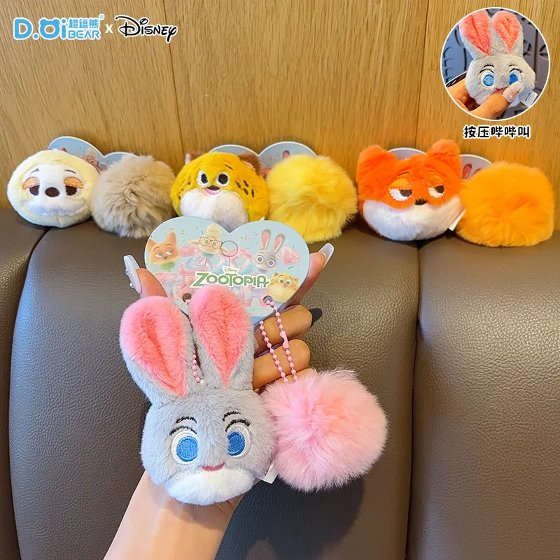 ตุ๊กตาจูดี้ ฮอปส์ และ นิค ไวลด์ จากภาพยนตร์ซูโทเปีย น่ารัก ใช้เป็นพวงกุญแจหรือจี้กระเป๋า ขายส่ง ของขวัญสุดน่ารักสำหรับเด็ก