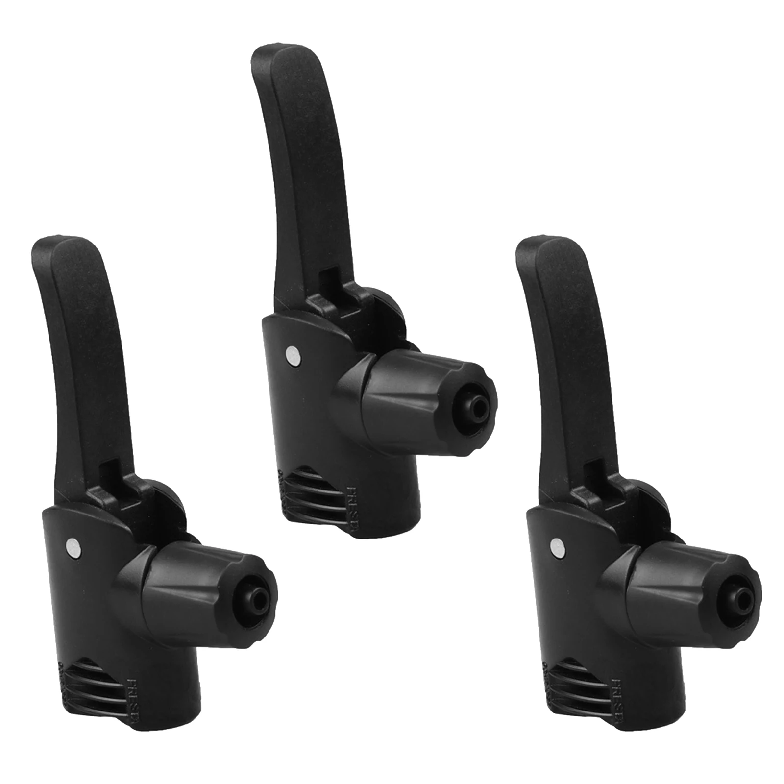 

3Pcs Bike Pump Nozzle Dual Head Adapter Lightweight Portable Replacement for American British Valves Cycling Accessories