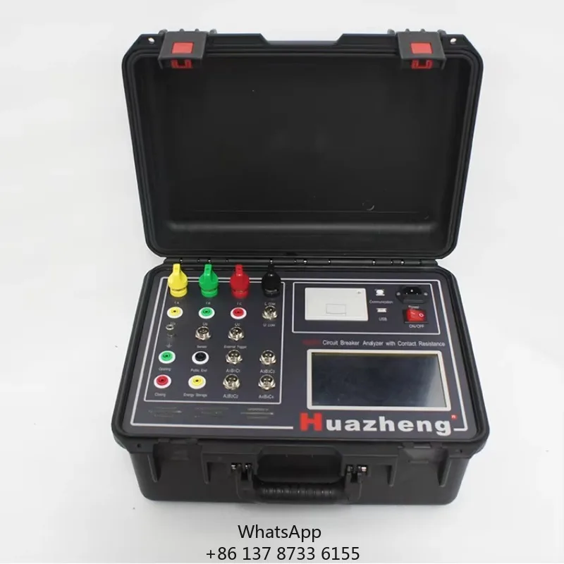 Huazheng HZ2161 Comprehensive Circuit Tester 220V Switch Circuit Breaker Analyzer With Contact Resistance